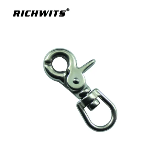 supplied 304grade stainless steel Scissors hook dog collar snap hook