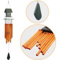 Bamboo Wooden Birdhouse Wind Chimes