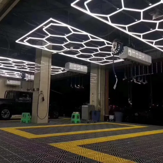 PRO LED Handheld Inspection Light - Hexagon Panel Ceiling and Wall Detailing