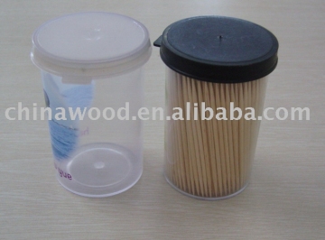 wooden toothpick-- 380pcs/PSH tube