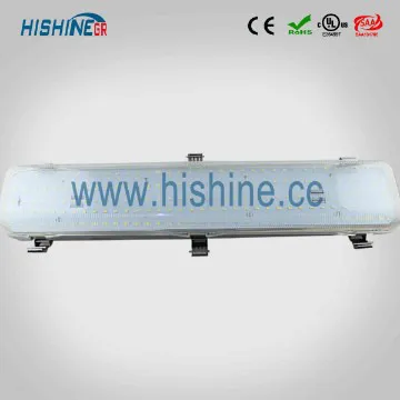 Surface mounted LED batten light fitting 60w