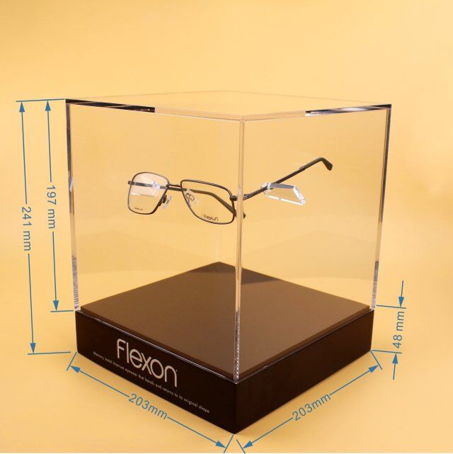 Acrylic Display Glasses Case Dangling Display Rack, High Quality