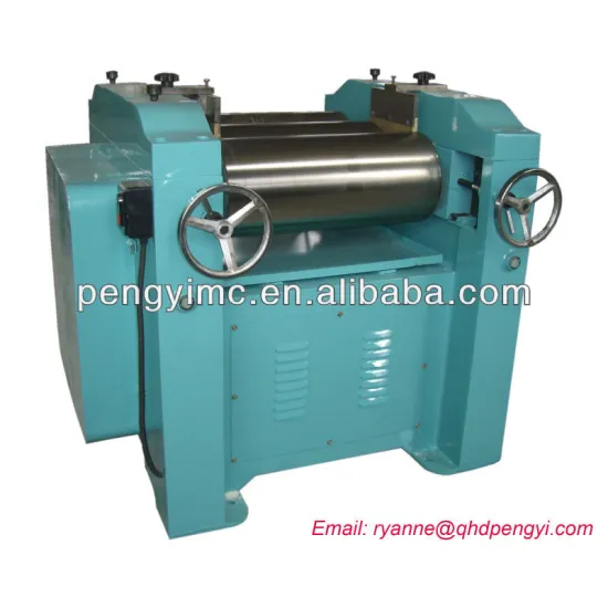 triple roller mills for paste production