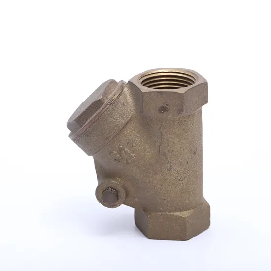 1/2 Brass Y-type Strainer Wholesale PN16 Brass Welded Y Type LPG Strainer Filter Valve