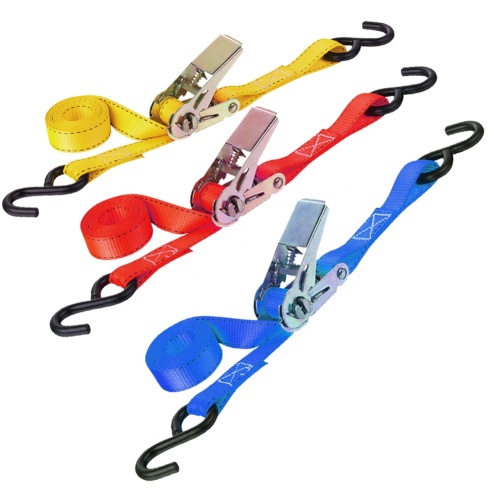 25mm Cargo lashing 800kg ratchet tie down strap