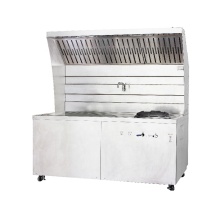 KHPH-181 Single stovetop push-type stainless steel hood