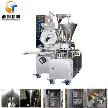 Delicious Dim Sum Shumai automatic encrusting making machine