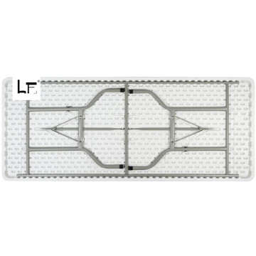 Kostenlose Probe im Freien tragbares Picknick 6ft Kunststoff Klapptisch Hersteller in China