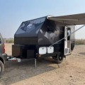 Camping-car pour caravane mobile hybride hors route