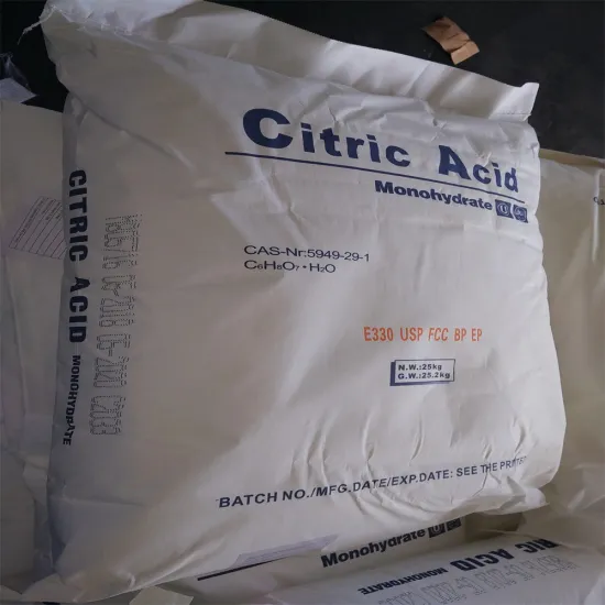 Disincrustant Citric Acid Anhydrous
