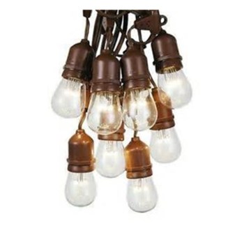 waterproof Christmas S14 E26 edison decorative garden christmas led light string