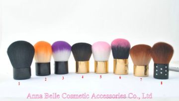 Round Kabuki Brush Cosmetic Pouch Cosmetic Bag