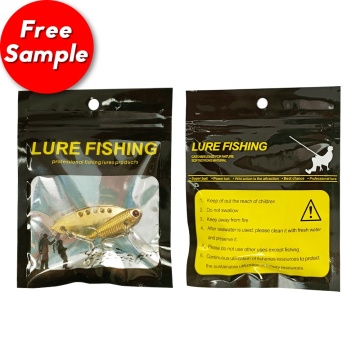 Nouvelle-habilitation en gros de 5 cm Lautre dur artificiel 8 # Treble Hook Metal Fishing vib