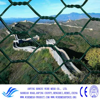 PVC Coated Hexagonal Mesh Before or After Weaving