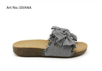 Fashion Veganbio Flats Cork Sock Slippers Shoes