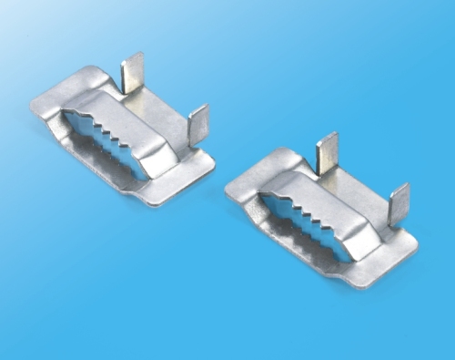 3/4'' Ear-Lokt Type Stainless Steel Banding Buckle