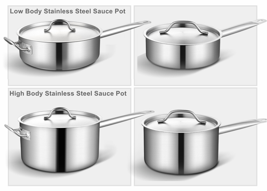 stainless steel sauce pot