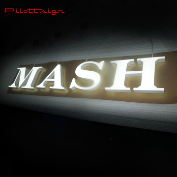 Factory Supply Display Advertising LED Signs Acrylic Base