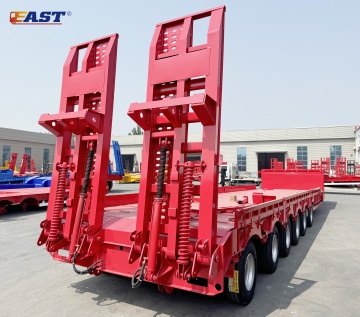 Low Bed Truck Trailers: 4 Axle, 5 Axle, and 6 Axle Low Loaders