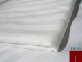 Pamuk beyaz yatak çarşafları malzeme