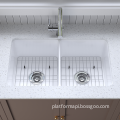 Wholesale Modern Rectangular Undermount Kitchen Farmhouse Sinks: Double Bowl Fireclay Options