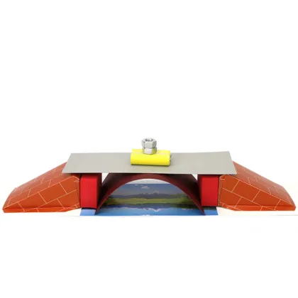 DIY Paper Bridge STEM Educational Toy Kit for Kindergarten Science Experiments