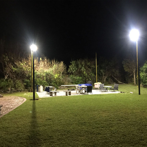 Bronze Color 150 Watt Led Parking Lot Light