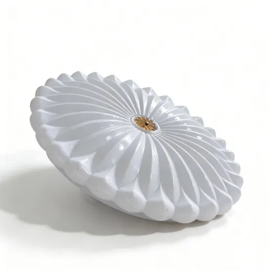 LED ceiling light for indoor home spaces