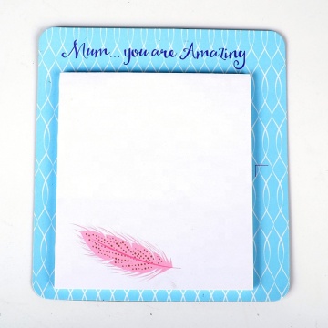 China Factory Custom Leaf Leaf Leacs unica con magnete - Regalo per la festa della mamma