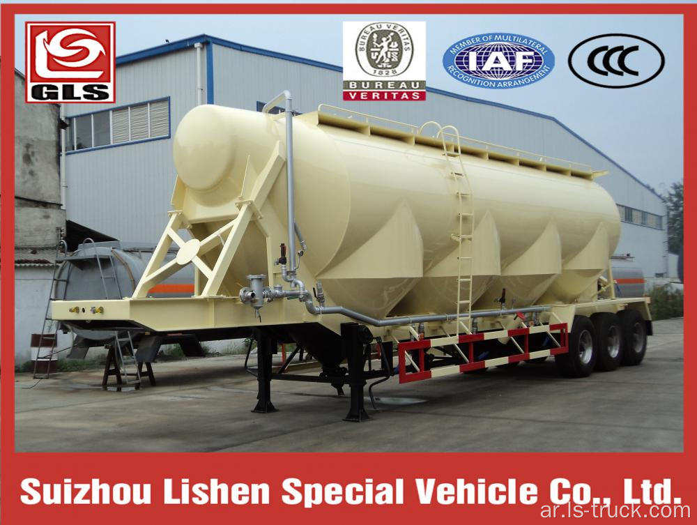 40 CBM Bulk Flour Tank Semi-Trailer، Bluk Cement Truck