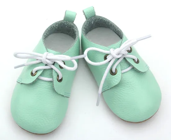 Newborn Baby Shoes Wholesale Non- Slip Suede Leather Fitting Baby Shoes