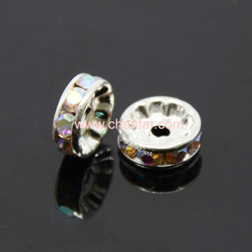 bulk sale rondelle crystal spacer beads