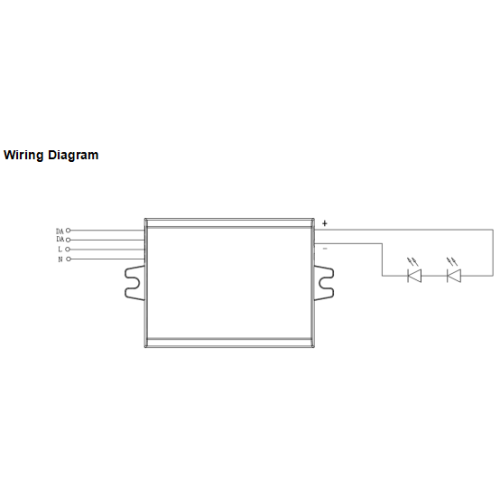 Square TINY святлодыёдны драйвер пастаяннага току