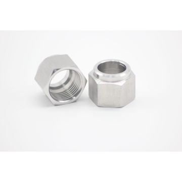 Hardware fitting nut connector