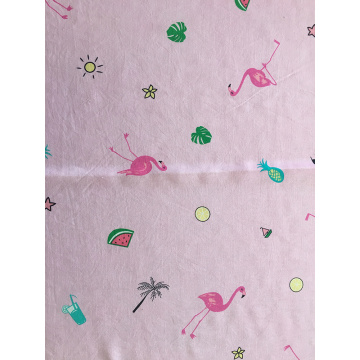 Child Interest Rayon Challis 30S Printing Woven Fabric