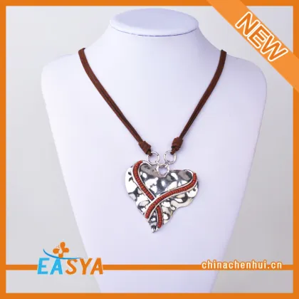 Heart Of The Ocean Necklace Red Rope Chain Necklace