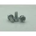 Slotted hex flange Screw bolt 1/4-20*1/2 Special fasteners