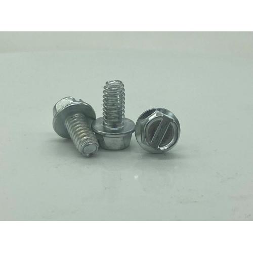 Perno de tornillo de brida hexadecida 1/4-20*1/2 sujetadores especiales