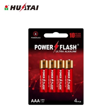 Super Alkaline Battery LR03 AAA Size AM-4 SUM4 Dry Cell 1.5V