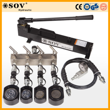Low Profile Single Acting Hydraulic Cylinder