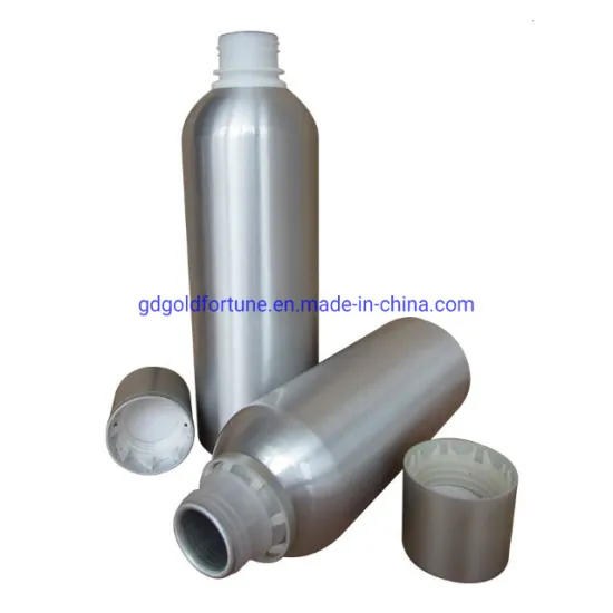 Custom Empty Alcohol Bottle Aluminum 1000ml Vodka Bottle