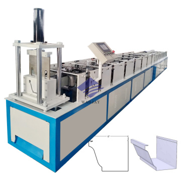 High Quality Mobile K Style Gutter Forming Machine