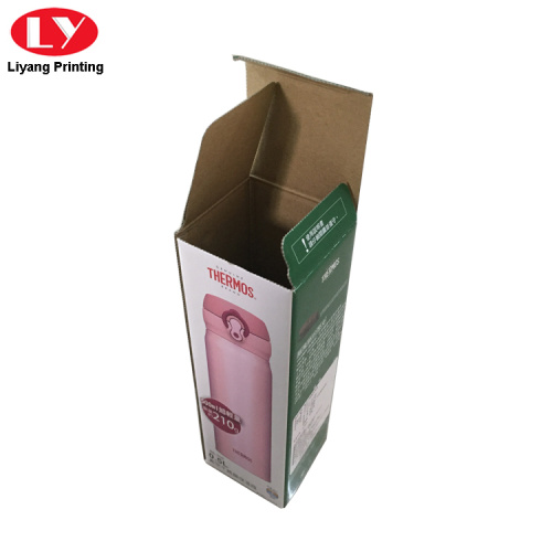 Cheaper packaging box for cup bottle packaging