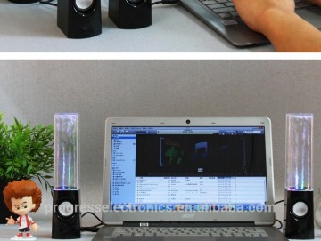 Outward fashion appearance LED water dancing speakers