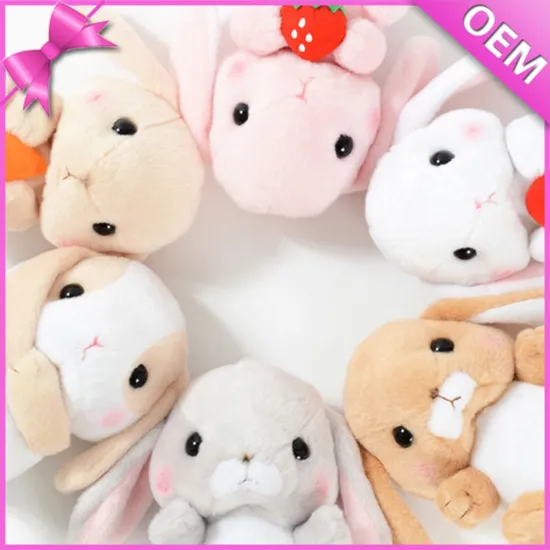 ce certification mini easter bunny plush stuffed animal plush toy