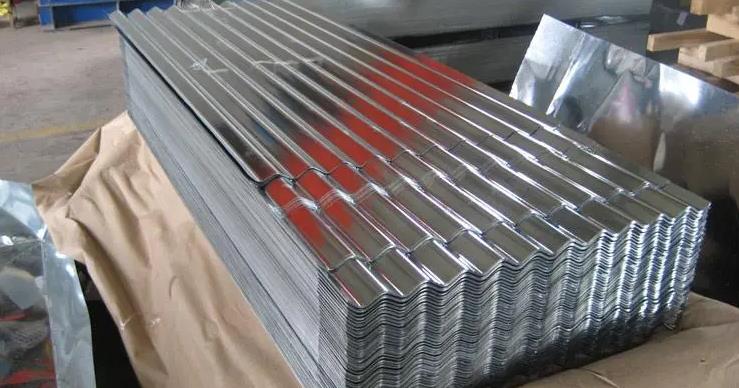 Yx25-205-1025 PPGI Corrugated Steel Roofing Sheet