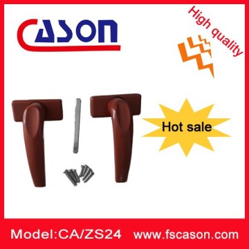 flame plating aluminium sliding door handle lock