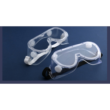 Full Coverage Adjustable Clear Safety Goggles