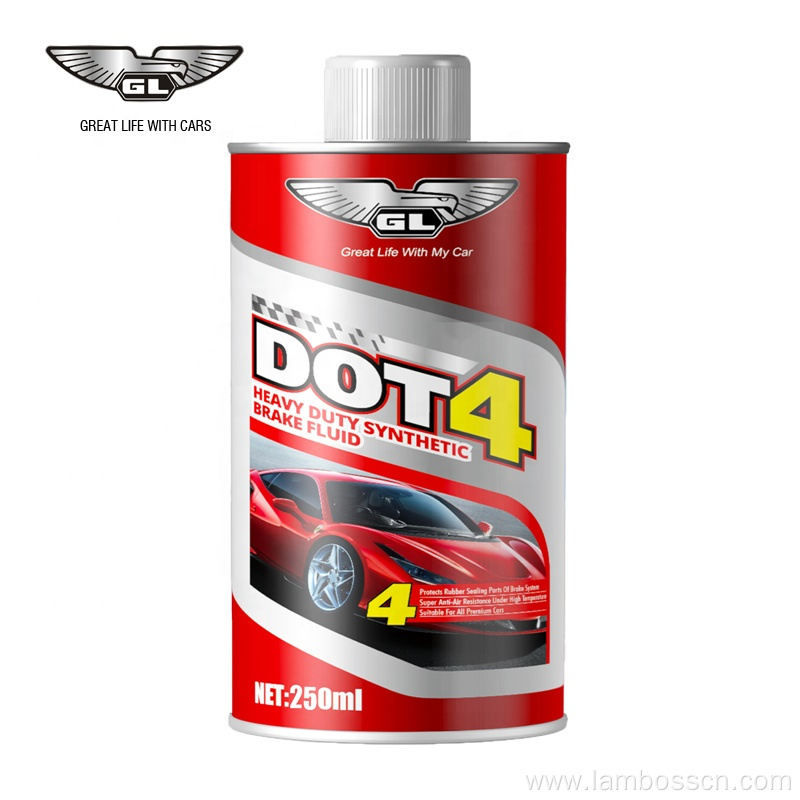 GL dot 4 synthetic brake fluid