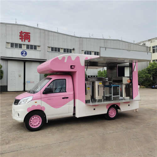Street Food Truck de brochettes de viande grillée personnalisé